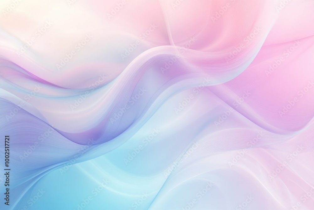 Abstract Decorative Design Featuring Waves and Curved Lines in a Blurred Pastel Color Smoke Gradient Ideal for Graphic Wallpapers Book Covers and Banners 2D Cartoon Illustration Abstract Decorative Design Featuring Waves and Curved Lines in a Blurred Pastel Color Smoke Gradient Ideal for Graphic Wallpapers Book Covers and Banners 2D Cartoon Illustration
