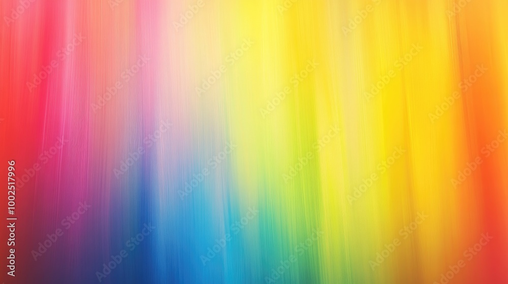 Vibrant gradient background featuring a spectrum of rainbow colors