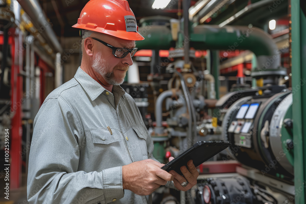 Engineers analyze data and machine learning to predict equipment failures and schedule maintenance. Engineers analyze data and machine learning to predict equipment failures and schedule maintenance.