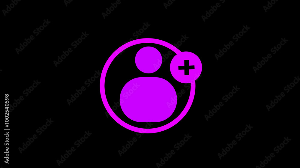 User, profile or people icon on the black background. Profile and User Line Icon. User, profile or people icon on the black background. Profile and User Line Icon.