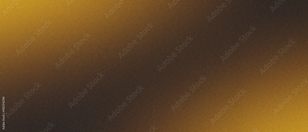 Yellow dark goldenrod illuminated spots on black, grainy color gradient background, noise texture effect Yellow dark goldenrod illuminated spots on black, grainy color gradient background, noise texture effect