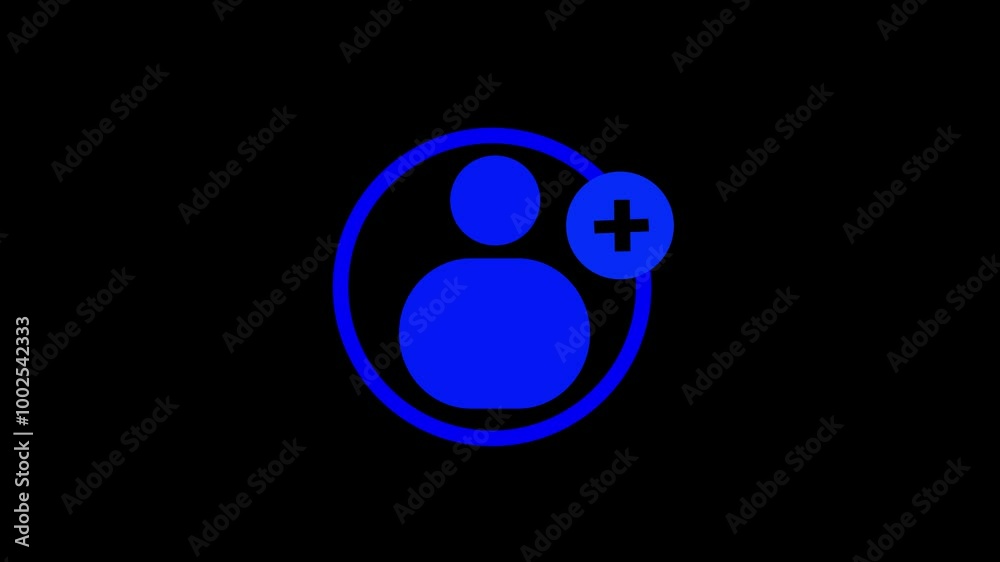 User, profile or people plus sing include icon on the black background. Profile and User Line Icon. User, profile or people plus sing include icon on the black background. Profile and User Line Icon.