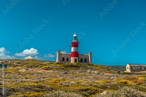 Southern Tip of Africa with lighthouse