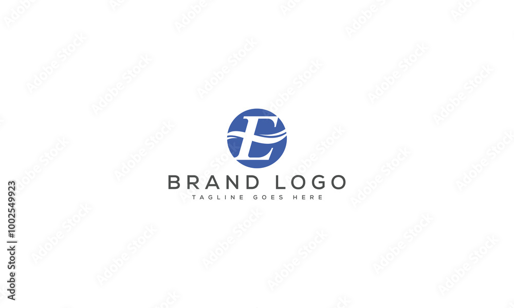 letter E logo design vector template design for brand. letter E logo design vector template design for brand.