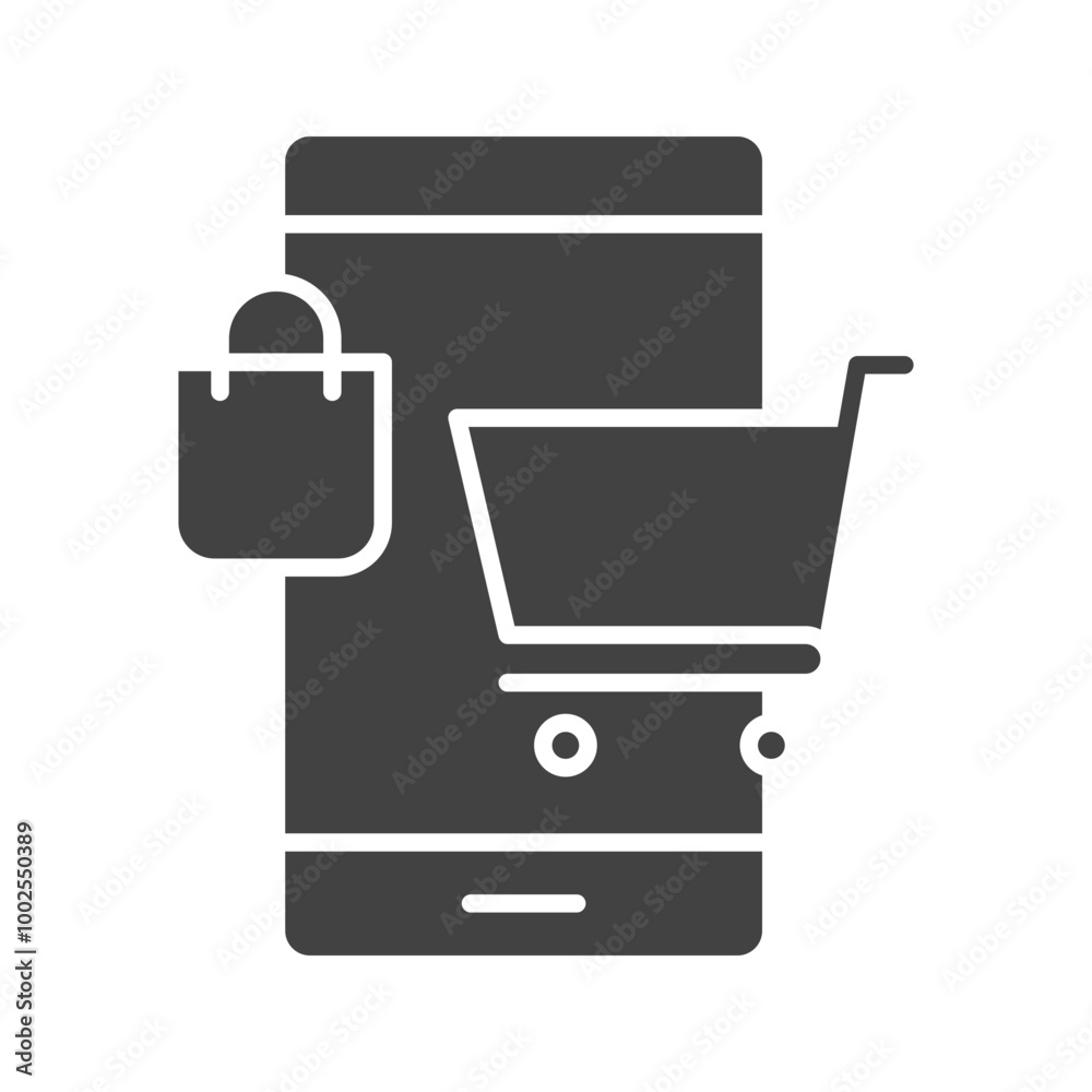 Entrepreneurship Glyph illustration Entrepreneurship Glyph illustration