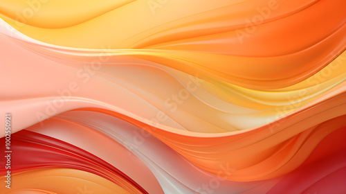 Abstract empty pink  yellow red  cloth or fabric wave texture background
