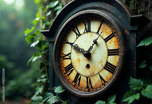 old clock on the wall
