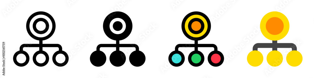 Editable budget, hierarchy vector icon. Part of a big icon set family. Finance, business, investment, accounting. Perfect for web and app interfaces, presentations, infographics, etc Editable budget, hierarchy vector icon. Part of a big icon set family. Finance, business, investment, accounting. Perfect for web and app interfaces, presentations, infographics, etc