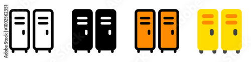 Editable locker, changing room vector icon. Part of a big icon set family. Perfect for web and app interfaces, presentations, infographics, etc