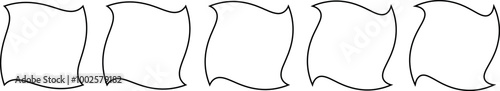 Different combinations of the geometric shape rectangle are in sets