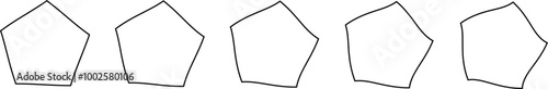 Different combinations of the geometric shape rectangle are in sets
