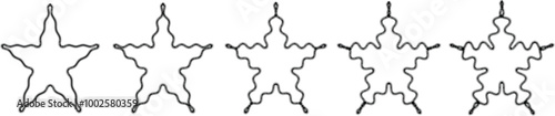 Different combinations of the geometric shape rectangle are in sets