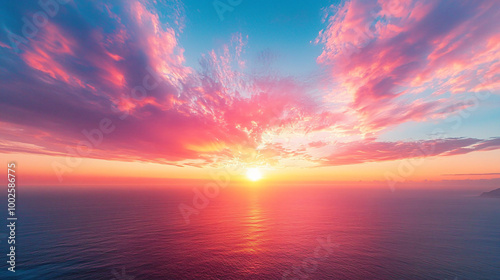 Stunning HD Sunset Landscape Background – Perfect for Desktop and Nature Wallpapers 