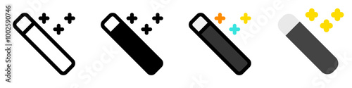 Editable magic wand vector icon. Part of a big icon set family. Perfect for web and app interfaces, presentations, infographics, etc