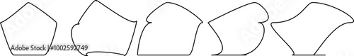 Different combinations of the geometric shape rectangle are in sets
