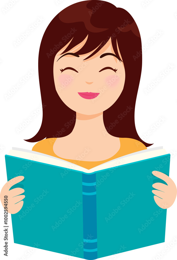 People are reading book and have different emotions People are reading book and have different emotions