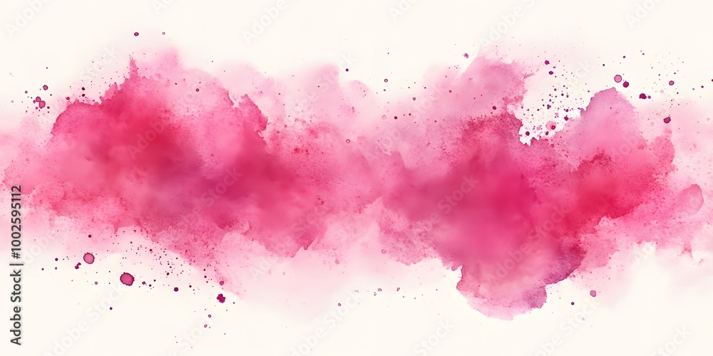 Abstract pink watercolor splash with soft pastel hues and delicate rose tones Ethereal cloud-like texture creates a dreamy atmosphere with fluid ink droplets and vibrant magenta accents Abstract pink watercolor splash with soft pastel hues and delicate rose tones Ethereal cloud-like texture creates a dreamy atmosphere with fluid ink droplets and vibrant magenta accents