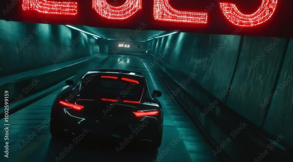 car in motion