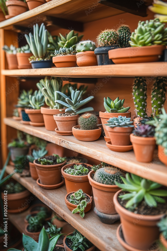 Images of Indoor Mini Greenhouse with Terra Cotta Pots Images of Indoor Mini Greenhouse with Terra Cotta Pots