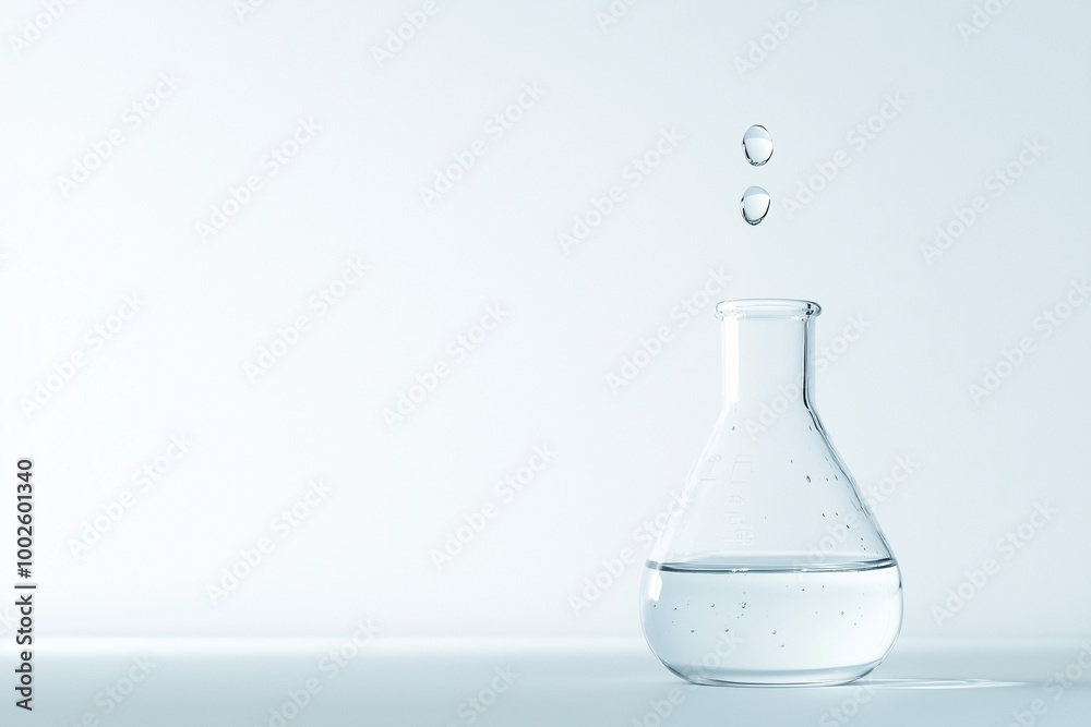 A transparent beaker with a droplet frozen mid-air symbolizes the purity of science, ripples hinting at its far-reaching impact on peace, development, and innovation in a minimalist composition. A transparent beaker with a droplet frozen mid-air symbolizes the purity of science, ripples hinting at its far-reaching impact on peace, development, and innovation in a minimalist composition.