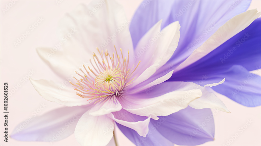 white and blue flower white and blue flower
