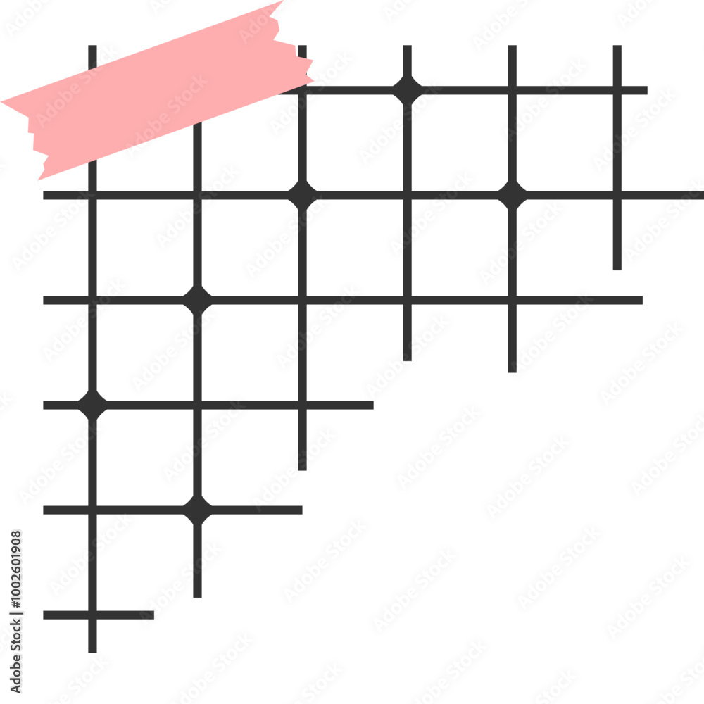 Aesthetic Grid Decoration Aesthetic Grid Decoration