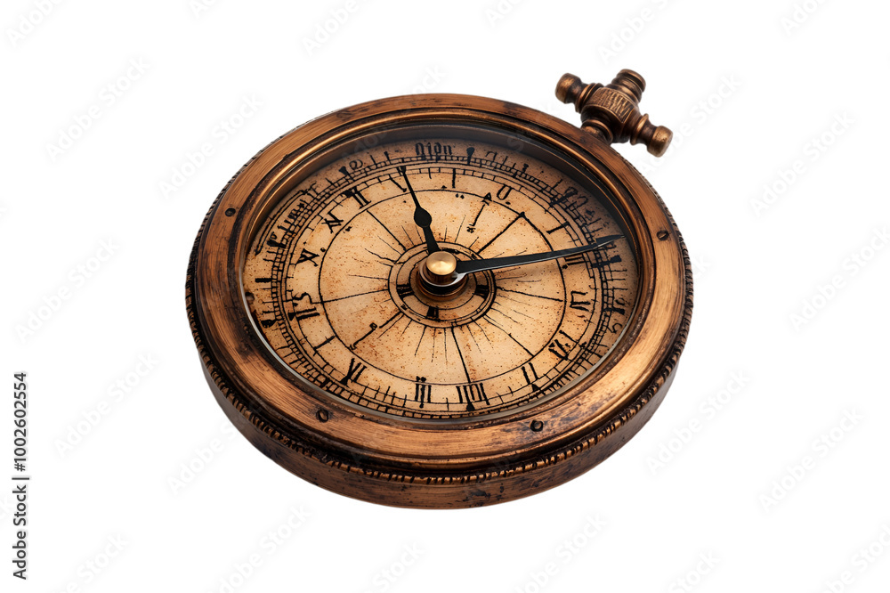 a close-up of a clock

