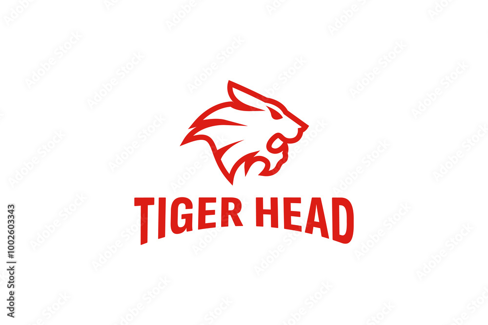 tiger logo vector icon illustration tiger logo vector icon illustration