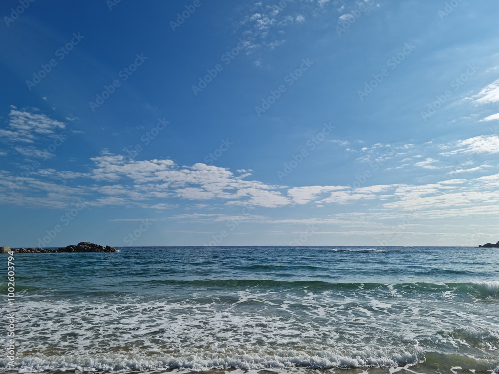 This is Sampo Beach in Gangwon-do, South Korea. This is Sampo Beach in Gangwon-do, South Korea.
