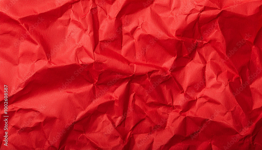 Crumpled red paper background. Creative abstract texture for your design. Crumpled red paper background. Creative abstract texture for your design.