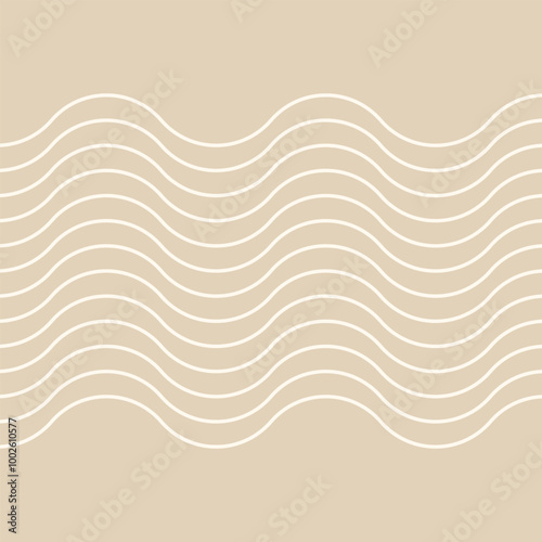 Dynamic waves abstract fluidity light brown  background