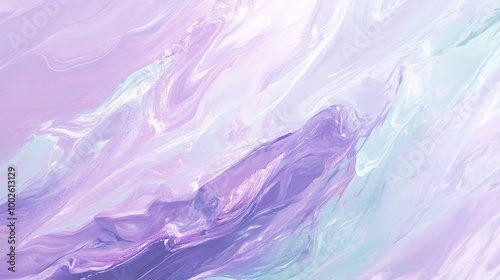 Soft Pastel Abstract Swirls and Textures