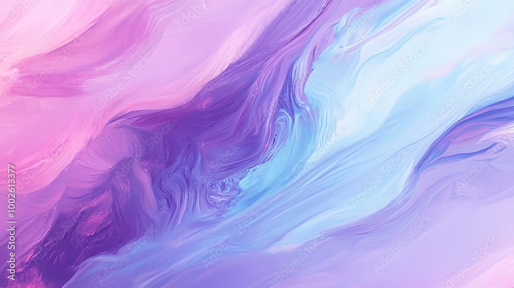 Obraz premium Abstract Pink and Blue Swirl Background