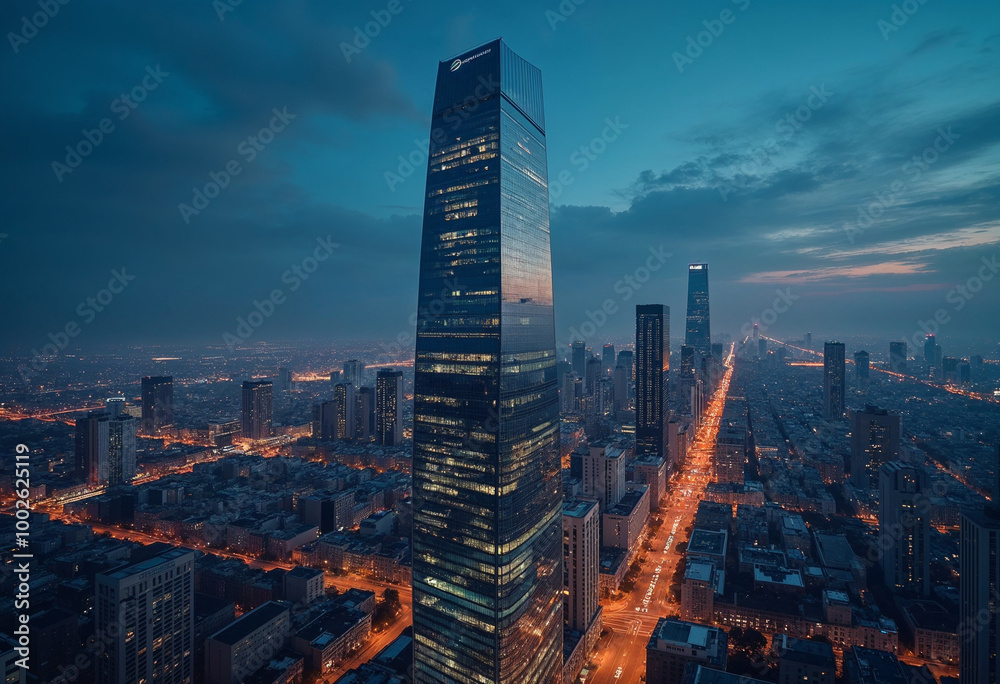 Fototapeta premium city at night