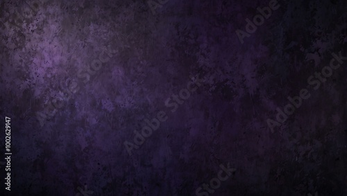 Rich royal purple background with a vintage grunge oil-paint texture.