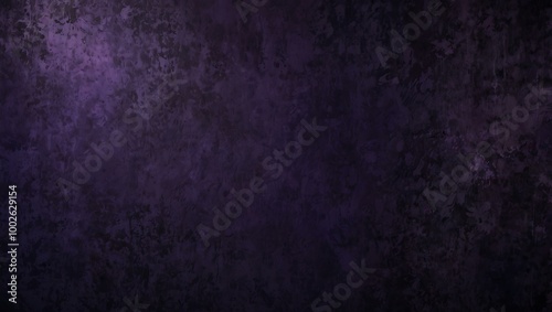 Rich royal purple background with a vintage grunge oil-paint texture.