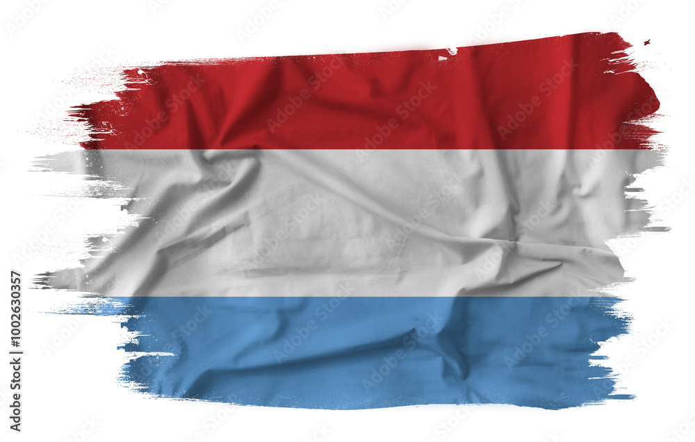 National flag of Luxembourg.