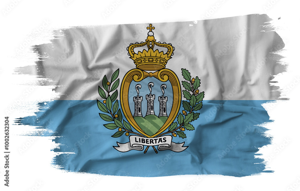 National flag of San Marino.