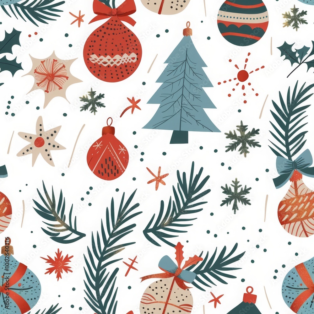 christmas seamless pattern christmas seamless pattern