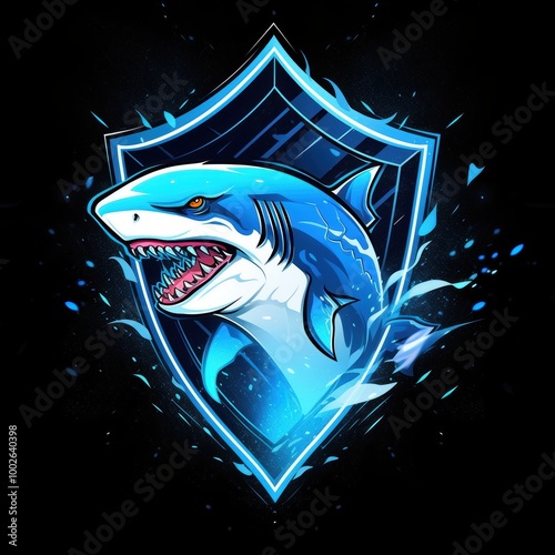 Shark Logo Illustration