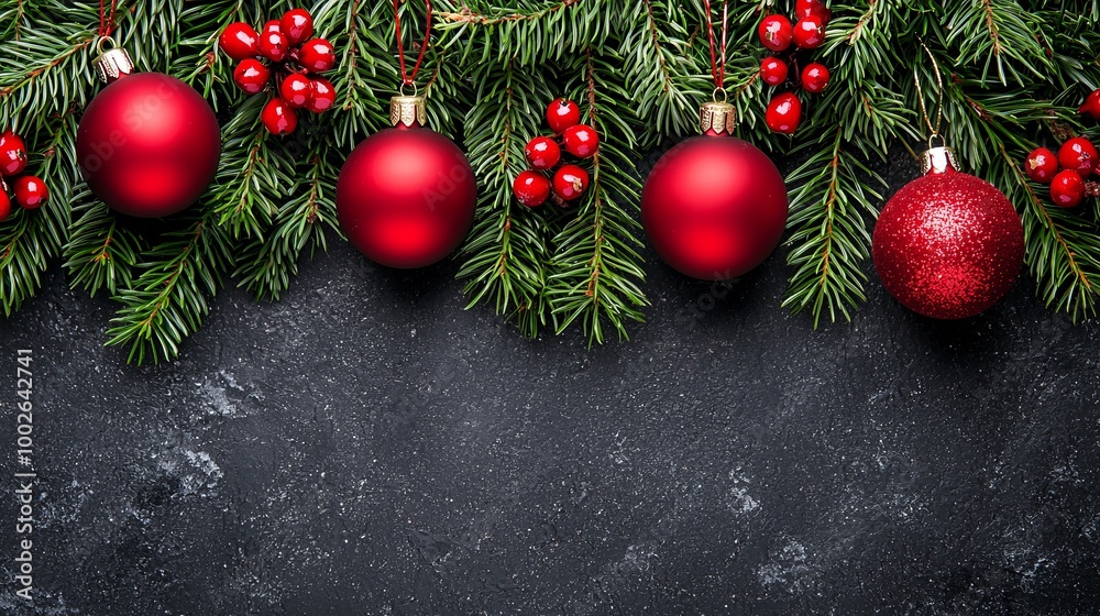 Merry Christmas and New Year. Festive composition. Beautiful light Christmas design. Fir branches, shiny golden balls, confetti and baubles. Christmas background. Merry Christmas and New Year. Festive composition. Beautiful light Christmas design. Fir branches, shiny golden balls, confetti and baubles. Christmas background.
