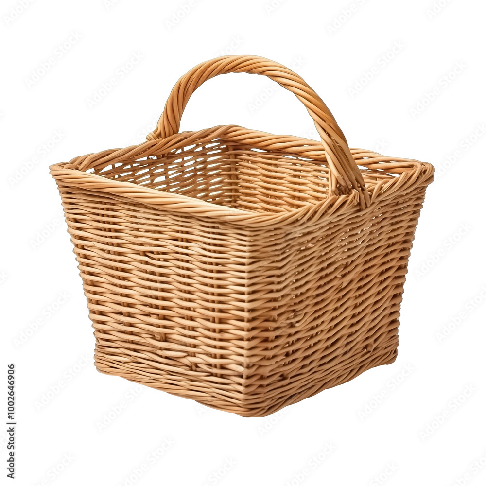 empty square wicker basket isolated on transparent or white background
empty square wicker basket isolated on transparent or white background