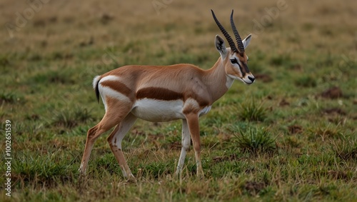 Thomson's gazelle in Ngorongoro Crater, Tanzania.