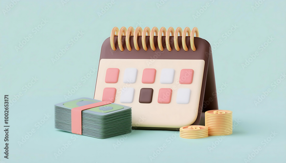 3D Finance Illustration