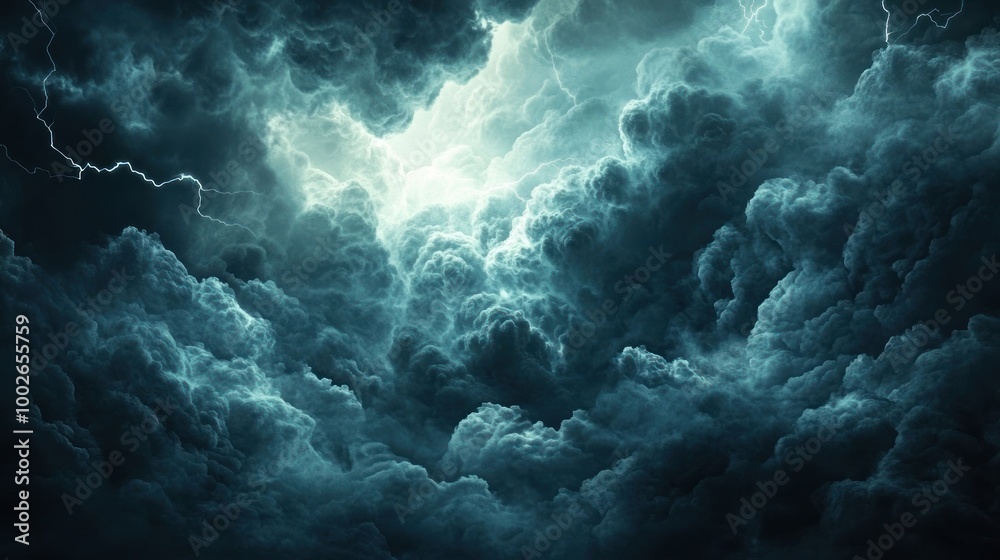 Dramatic Thunderstorm Clouds Dramatic Thunderstorm Clouds