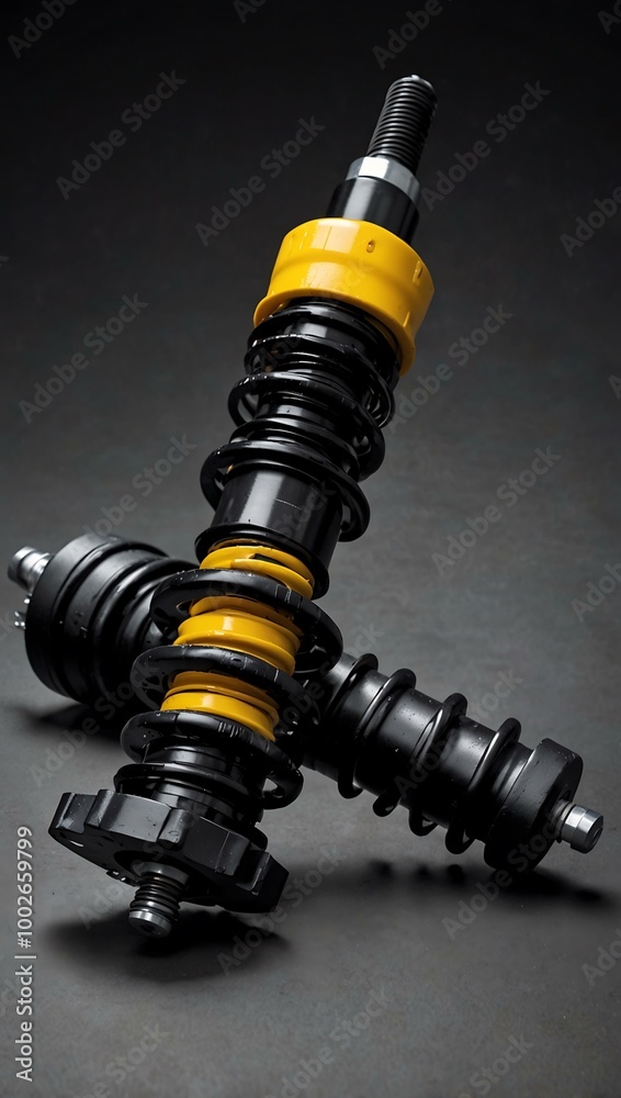 Used car shock absorber for replacement. Used car shock absorber for replacement.