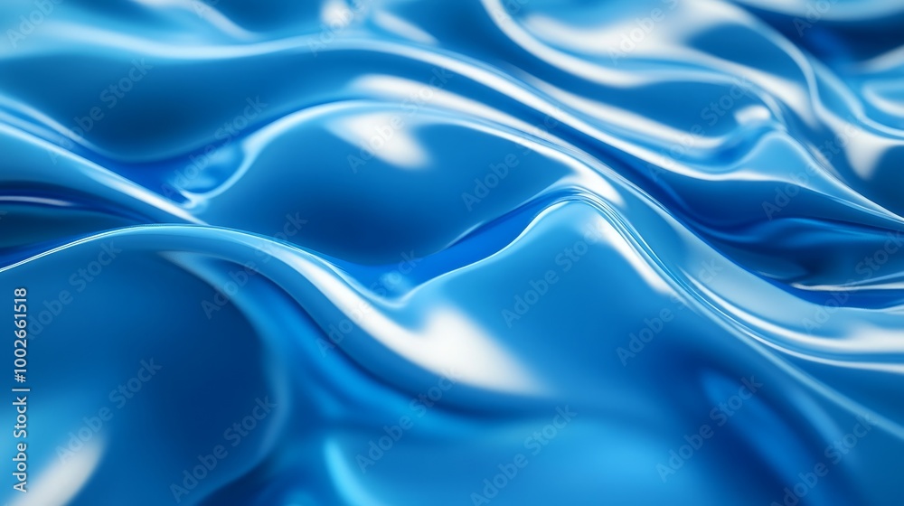 Blue surface. Abstract 3D rendering background Blue surface. Abstract 3D rendering background