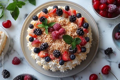 A platter of Revani dessert, Traditional Turkish delicacies, Assortment of Turkish delights, Middle eastern dishes, arabic dishes, Turkish semolina cake