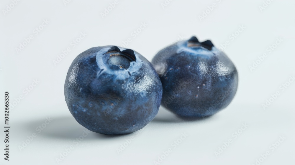 Fresh blueberry isolated over white background. Fresh blueberry isolated over white background.
