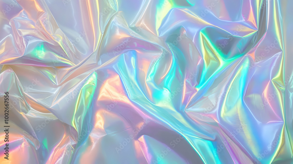 Iridescent Holographic Background a pastel emerald green to obsidian gradient Iridescent Holographic Background a pastel emerald green to obsidian gradient